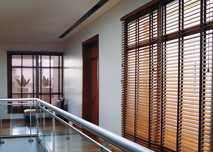 Cortinas horizontales de madera Littleshade